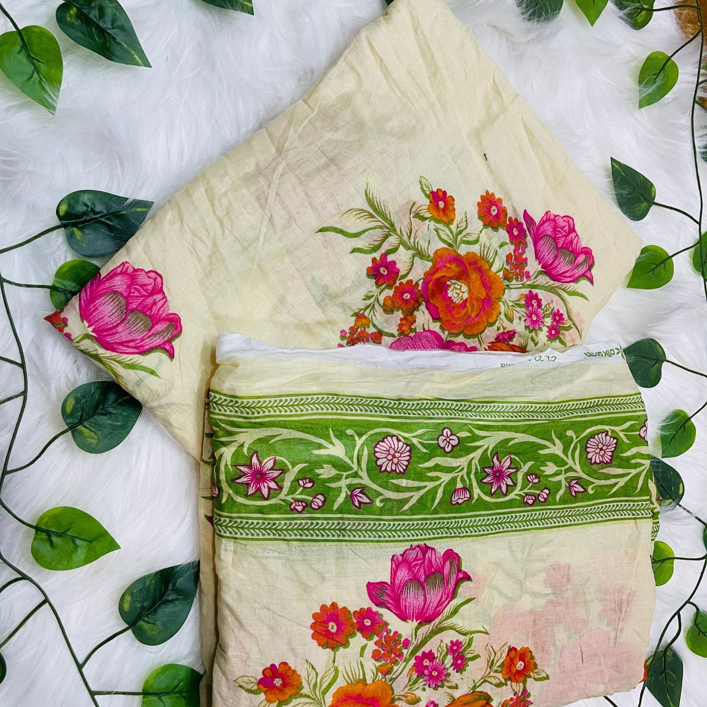 Floral Glow – Multi-Color Magic on White