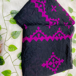 Midnight Bloom – Black Base, Purple Grace