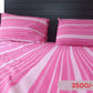 Blush Pearl – Soft Cotton single  Bed Sheet in Pink & White