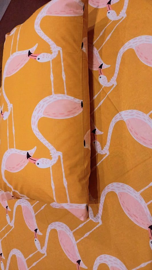 Happy Hue Single  luxury bed sheet